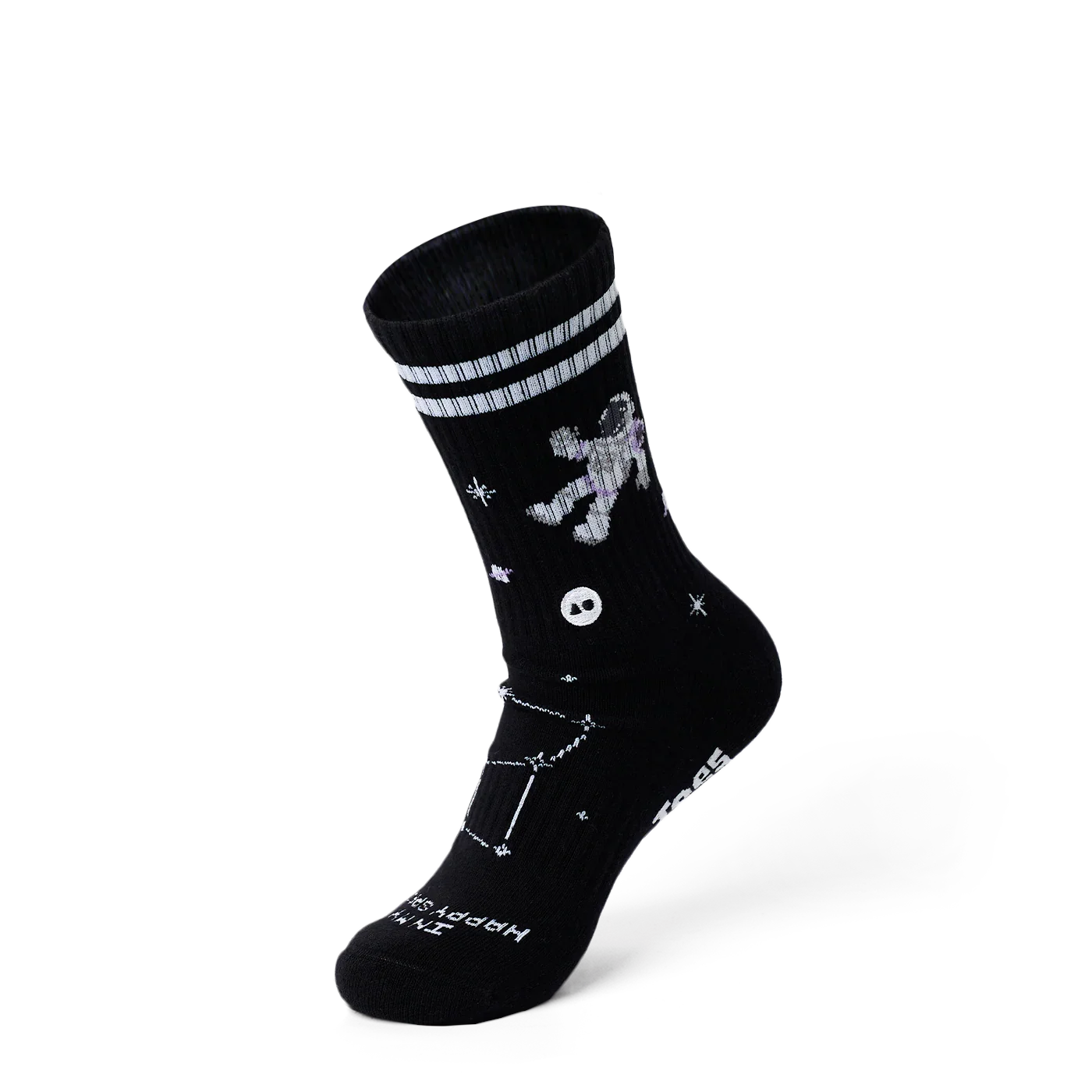 TALKING TOES | Happy Space Athletic Sock - Image 3