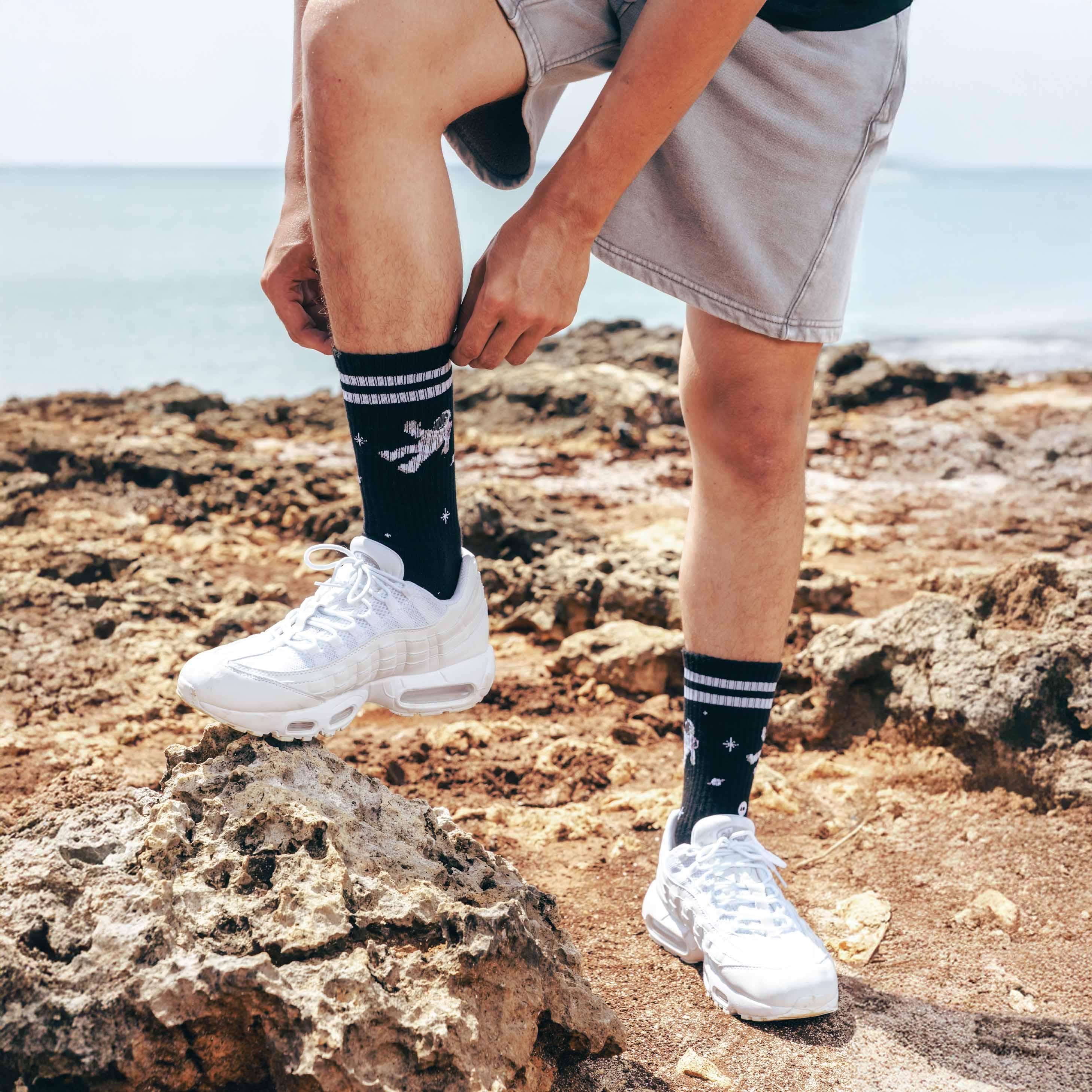 TALKING TOES | Happy Space Athletic Sock - Image 4