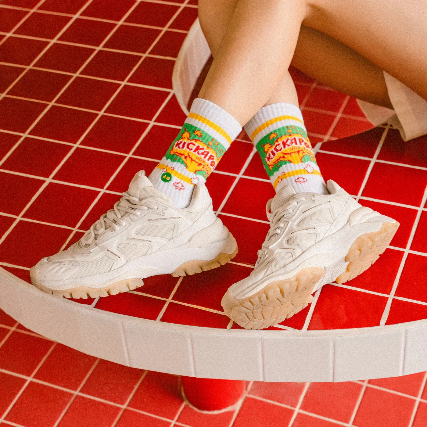 TALKING TOES | Joy Juice Athletic Sock - Image 2