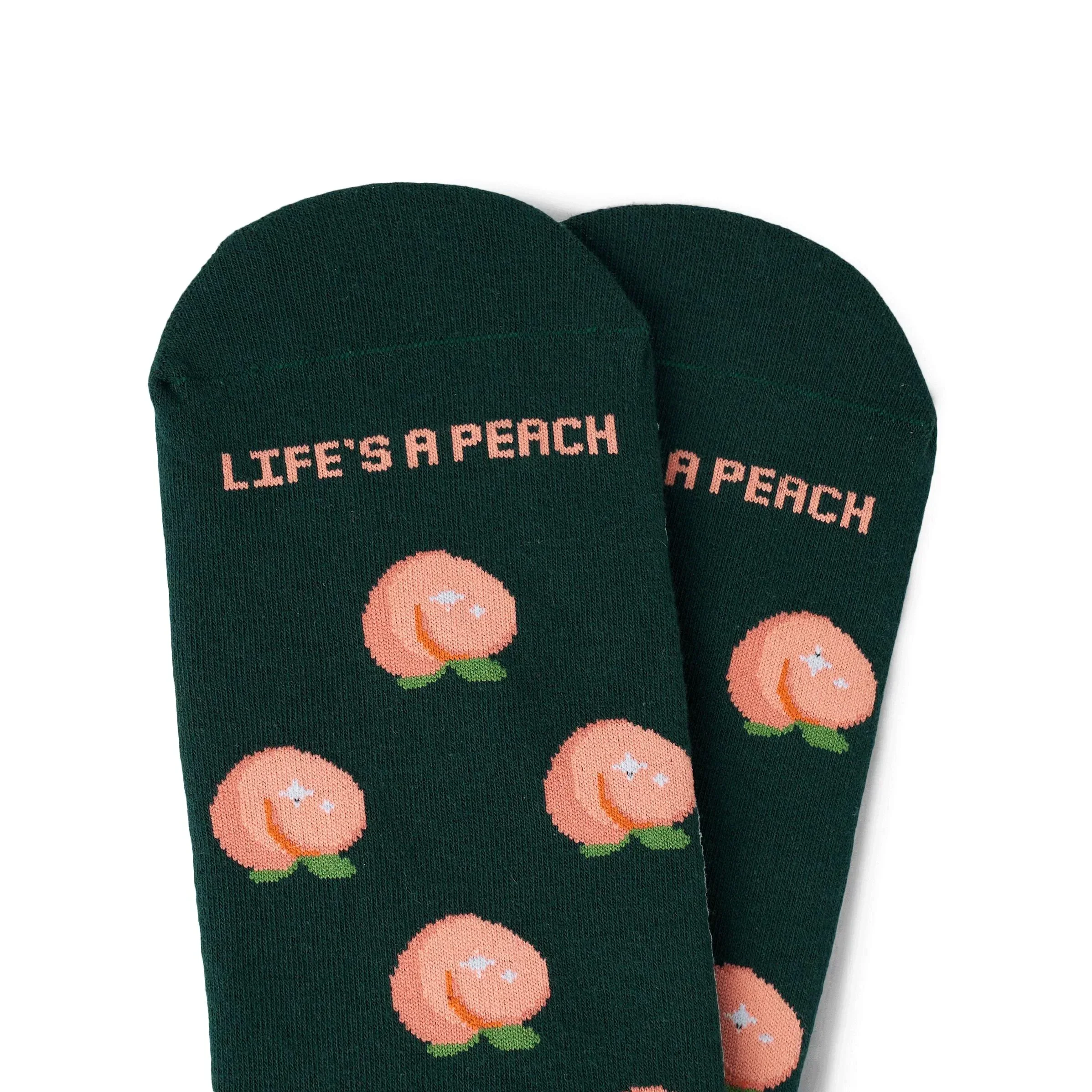TALKING TOES | Peachy Life Sock - Image 2