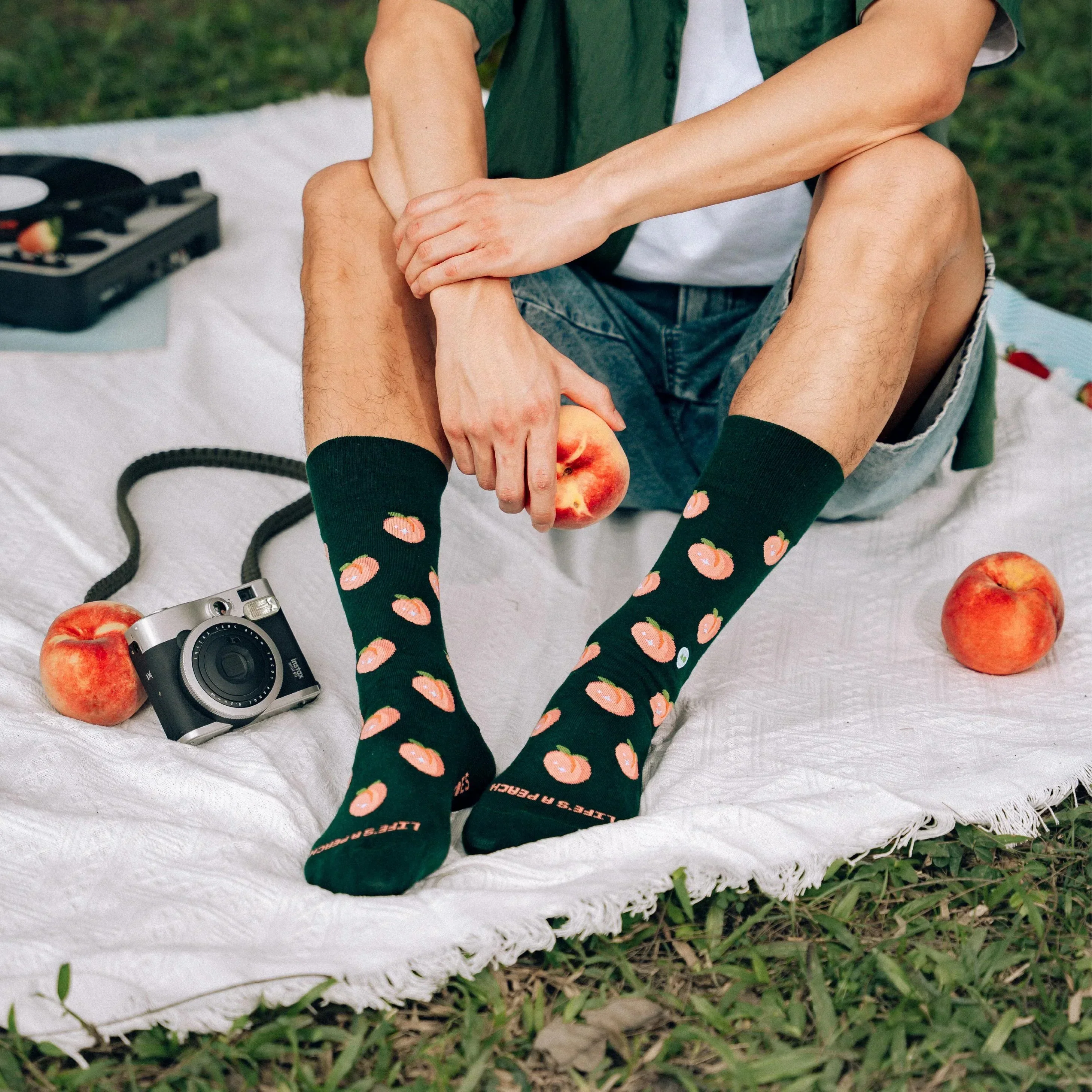 TALKING TOES | Peachy Life Sock - Image 3