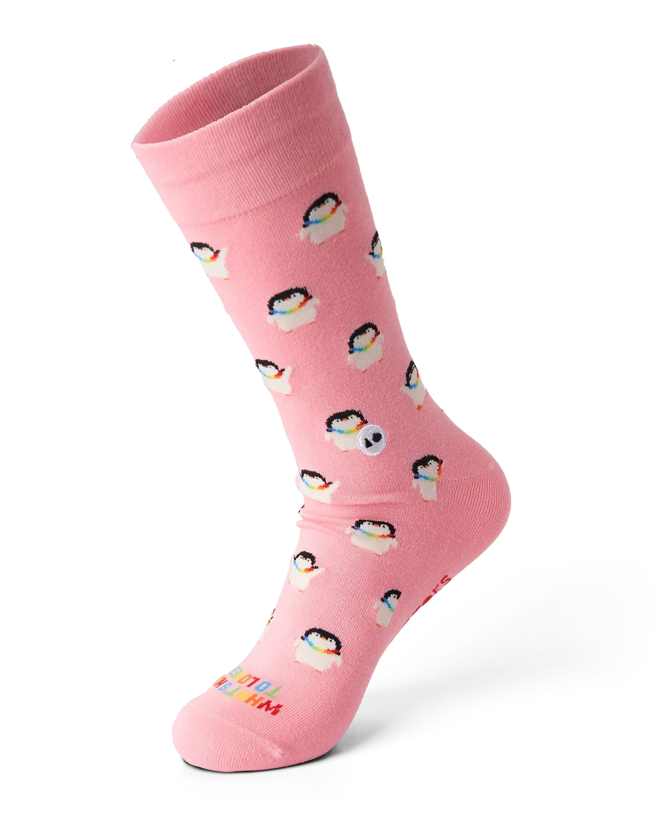 TALKING TOES | Pride Penguin Sock - Image 2