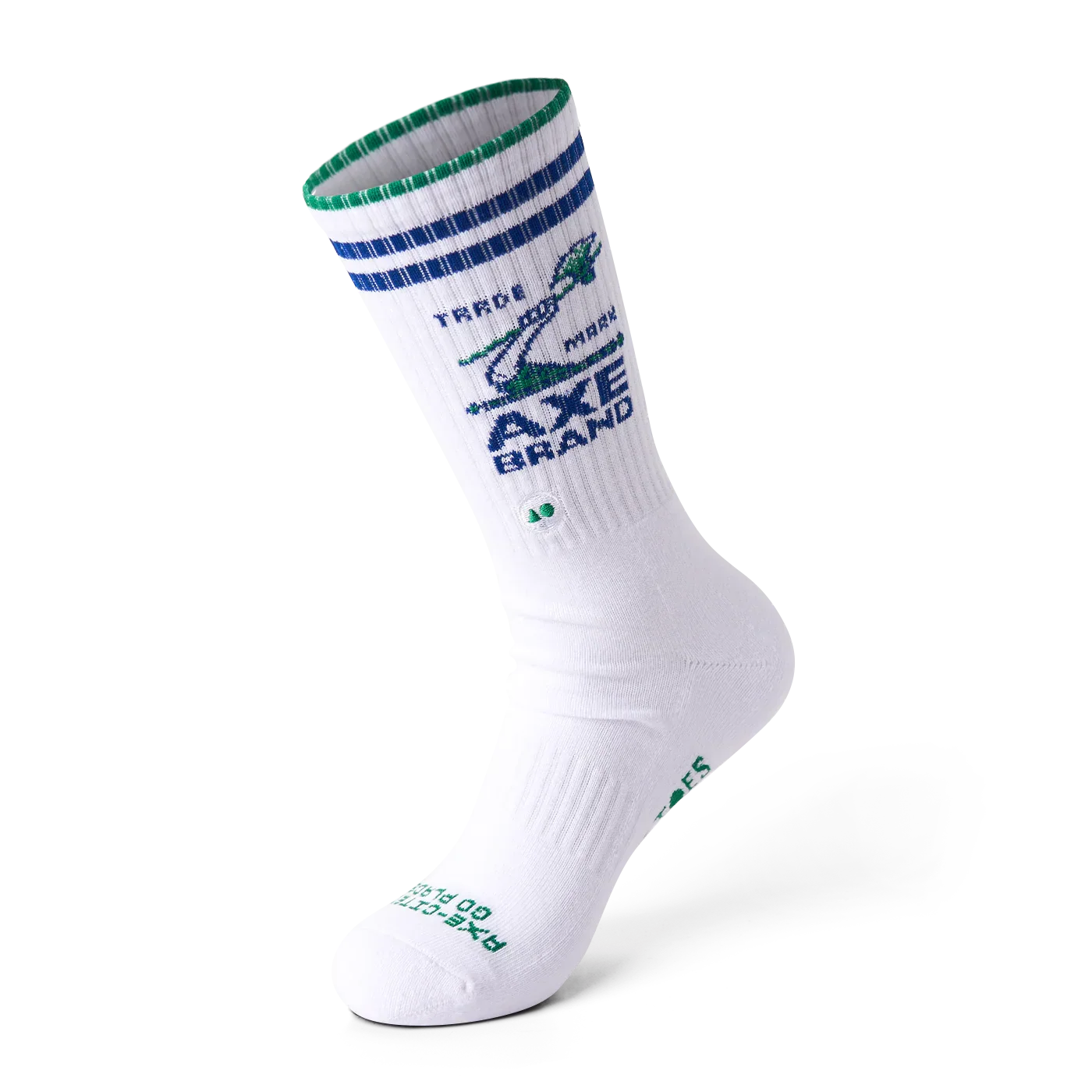 TALKING TOES | Pure Axe-citement Athletic Sock - Image 2