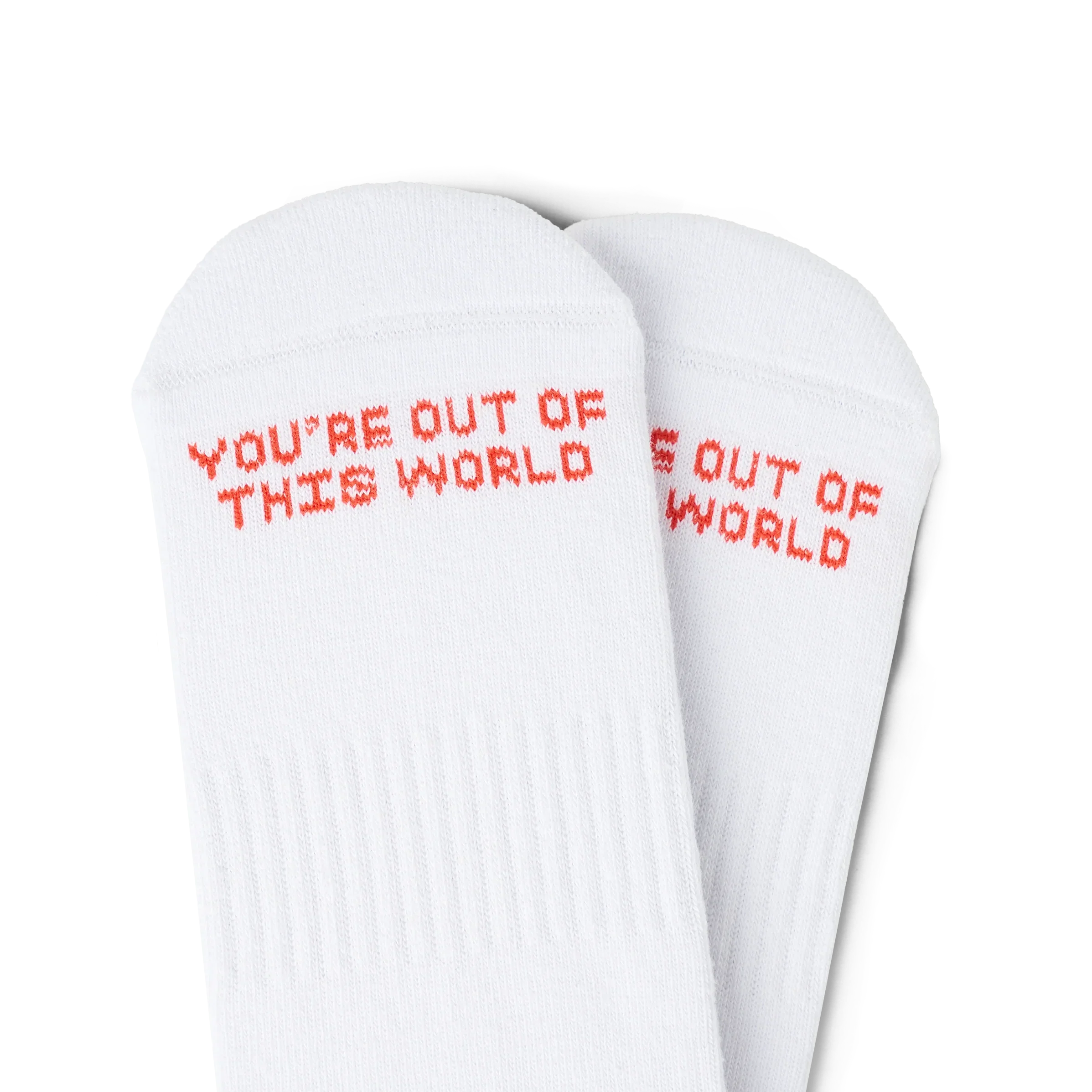 TALKING TOES | Rocket Ship Athletic Sock - Image 2