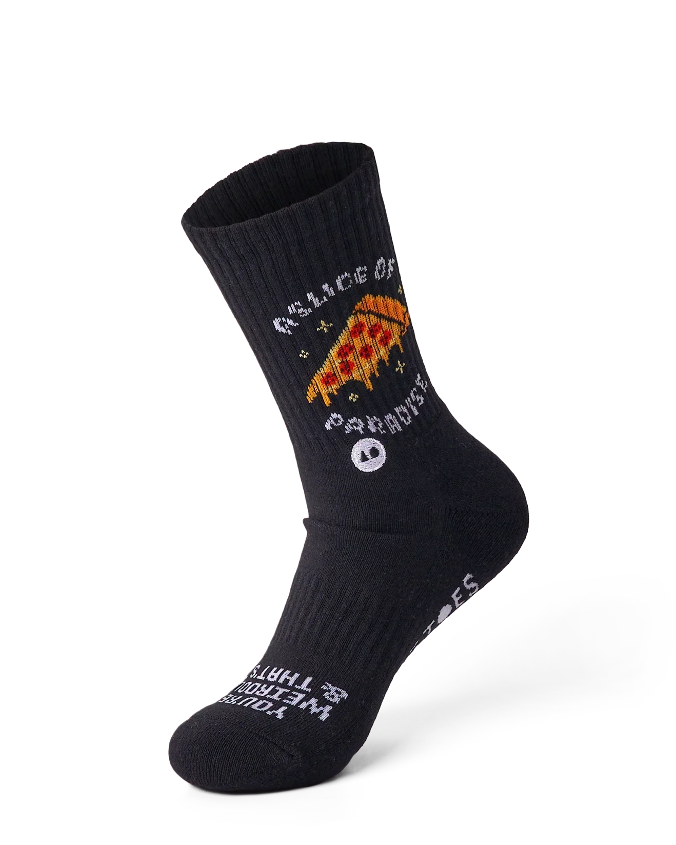 TALKING TOES | Weird Pizza Athletic Sock