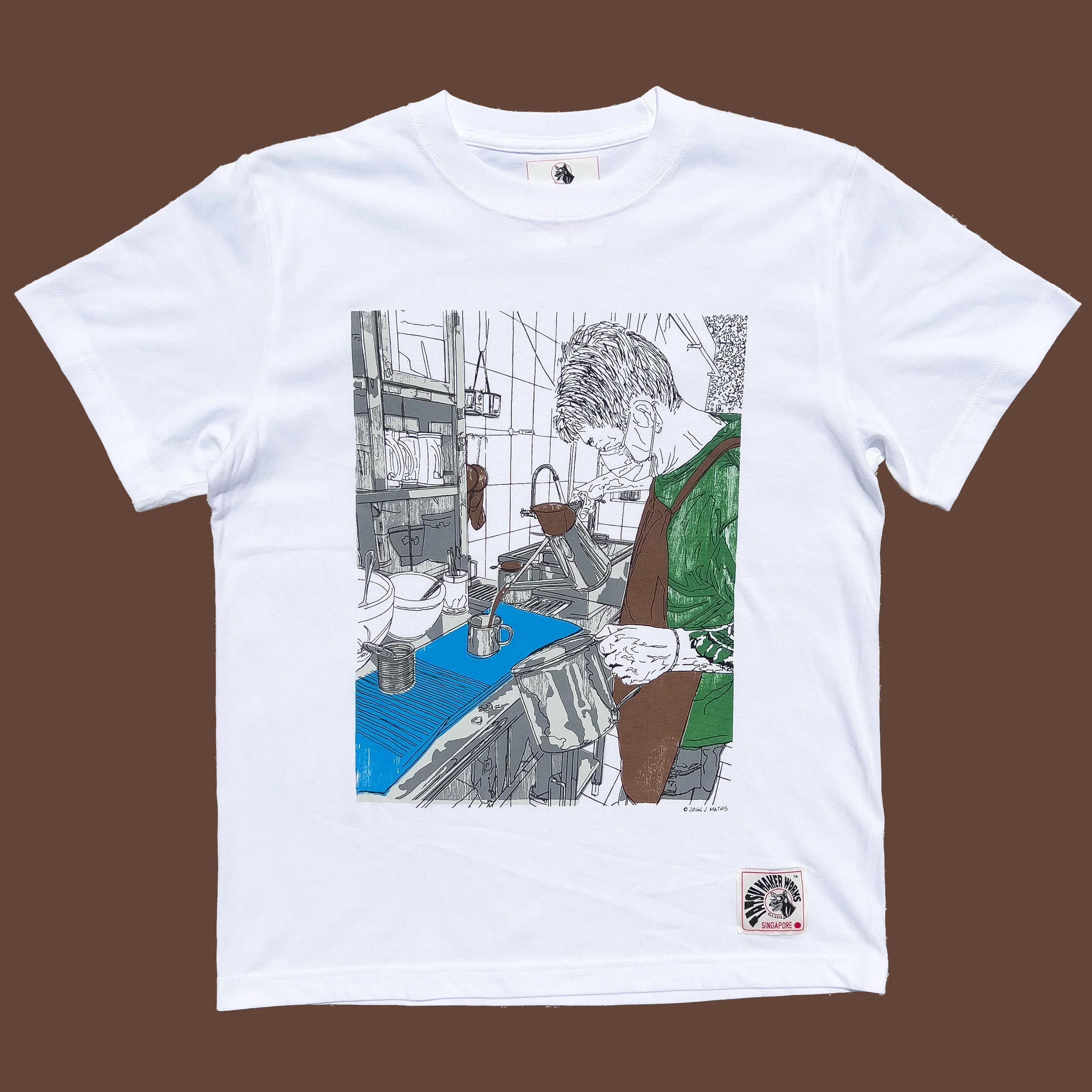 TATSU MAKER WORKS | Zhong Ping Kopitiam T-Shirt - Image 2