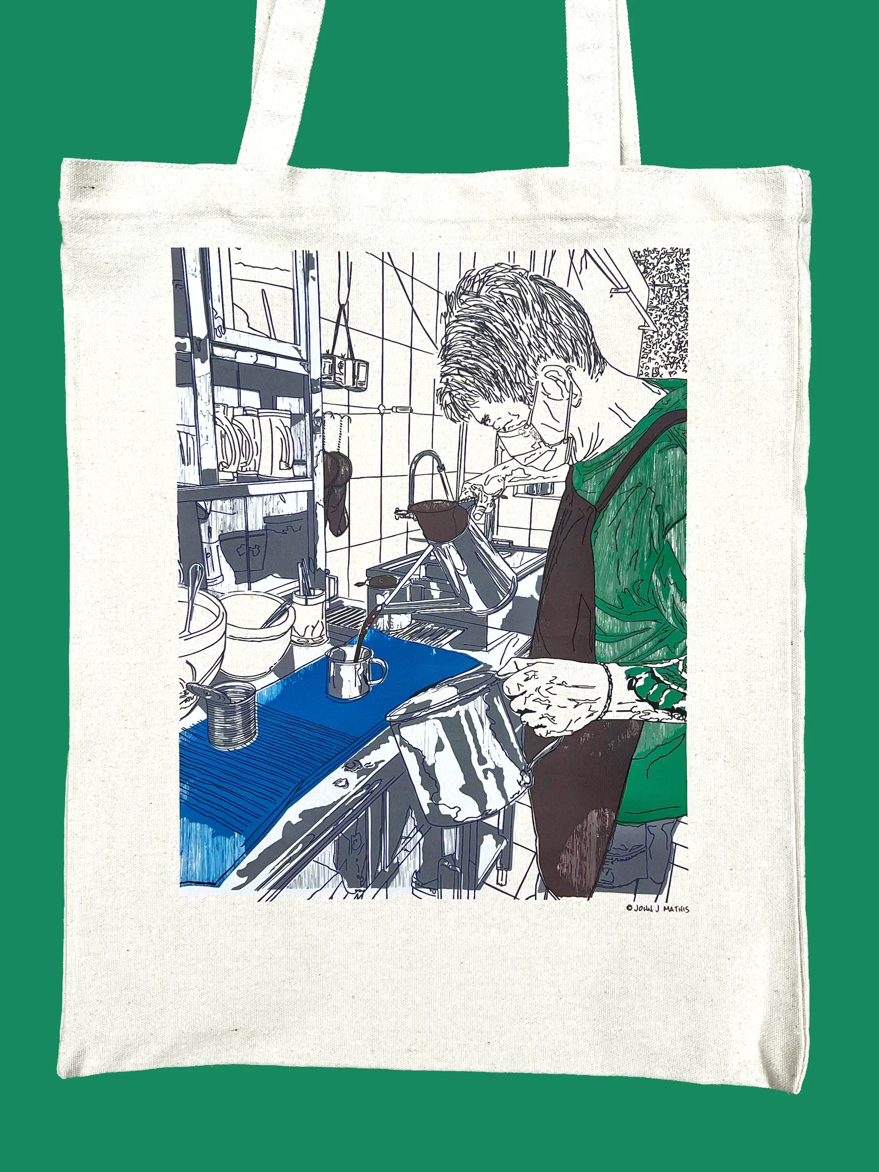 TATSU MAKER WORKS | Zhong Ping Kopitiam Tote Bag