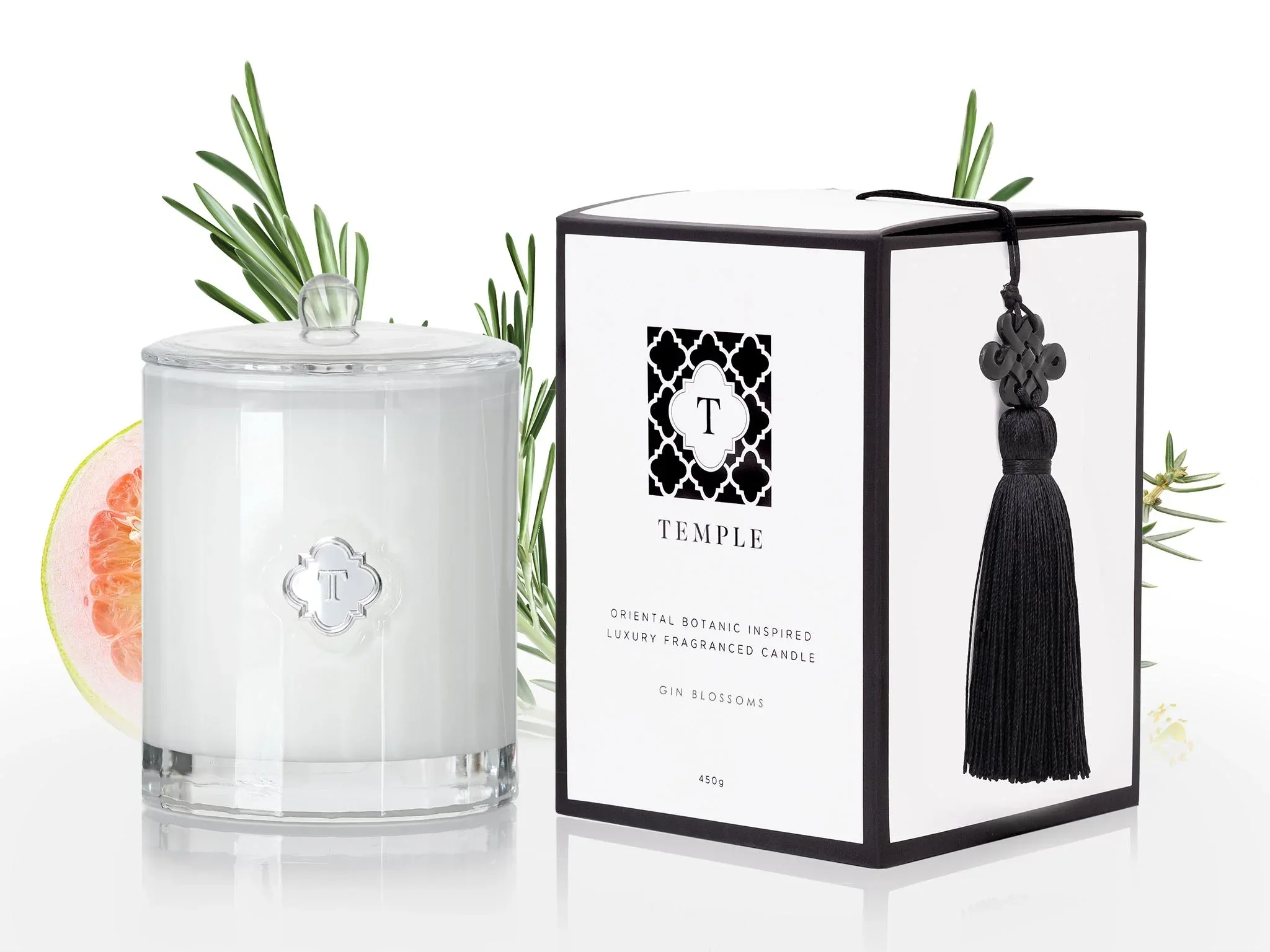 TEMPLE CANDLES | Luxury Fragranced Candle - Gin Blossoms - Image 2