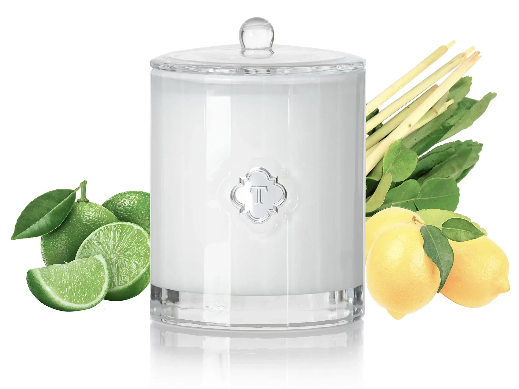 TEMPLE CANDLES | Luxury Fragranced Candle - Lemongrass & Ginger