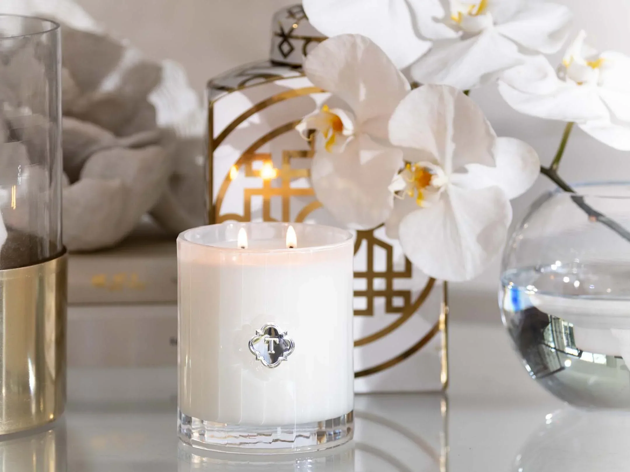 TEMPLE CANDLES | Luxury Fragranced Candle - Palm & Sea Spray - Image 5