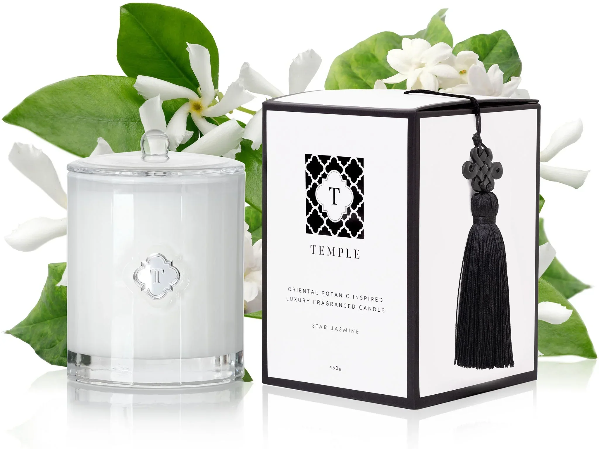 TEMPLE CANDLES | Luxury Fragranced Candle - Star Jasmine - Image 2