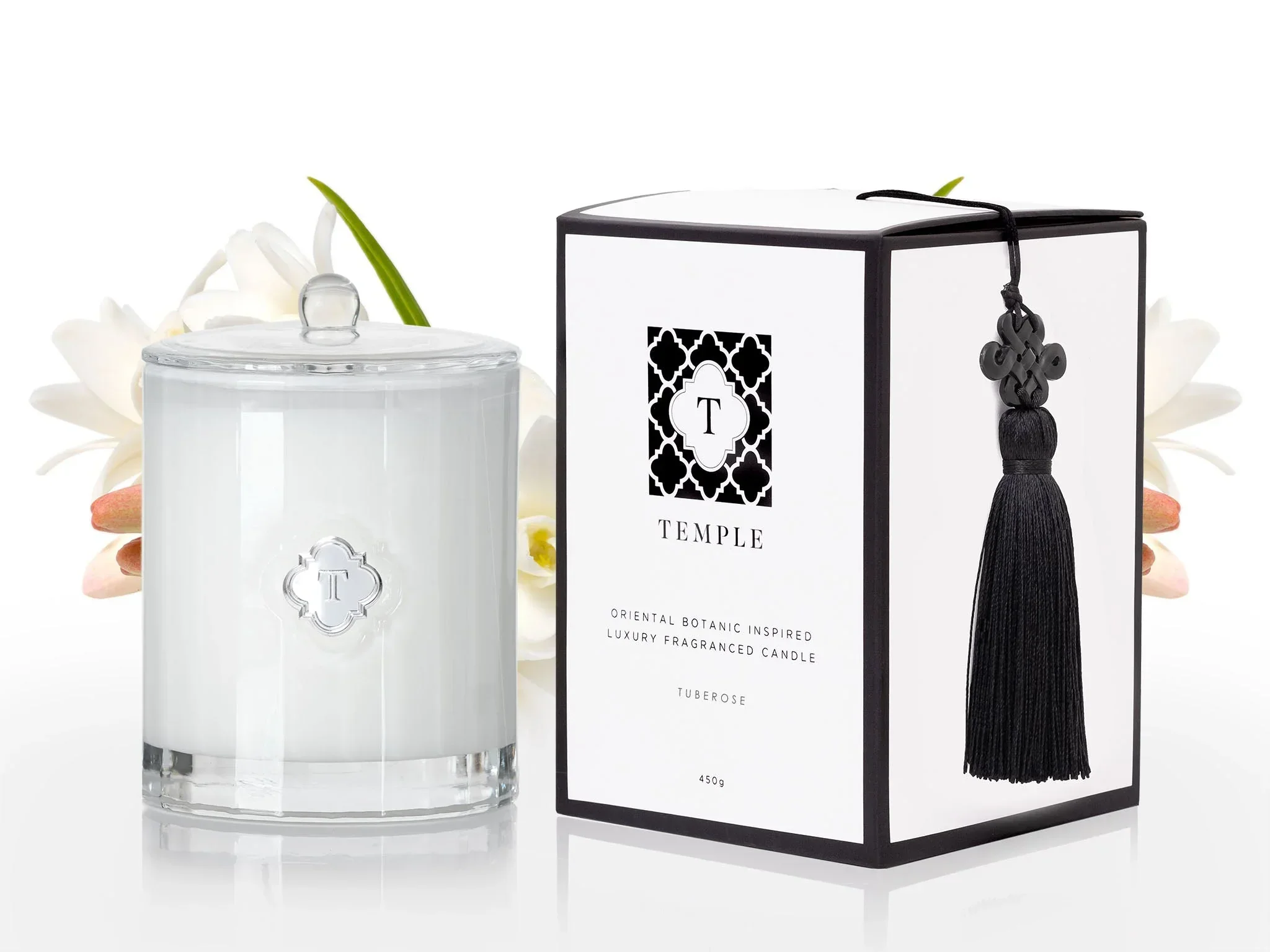 TEMPLE CANDLES | Luxury Fragranced Candle - Tuberose - Image 2