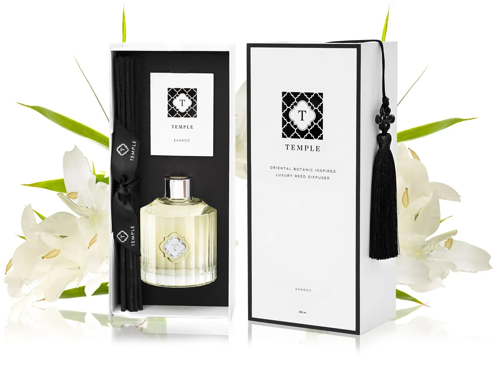 TEMPLE CANDLES | Luxury Reed Diffuser - Bamboo