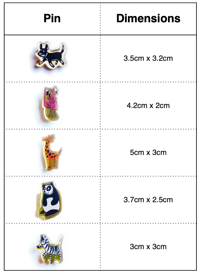 THE ANIMAL PROJECT | Animal Lapel Pins - Image 12