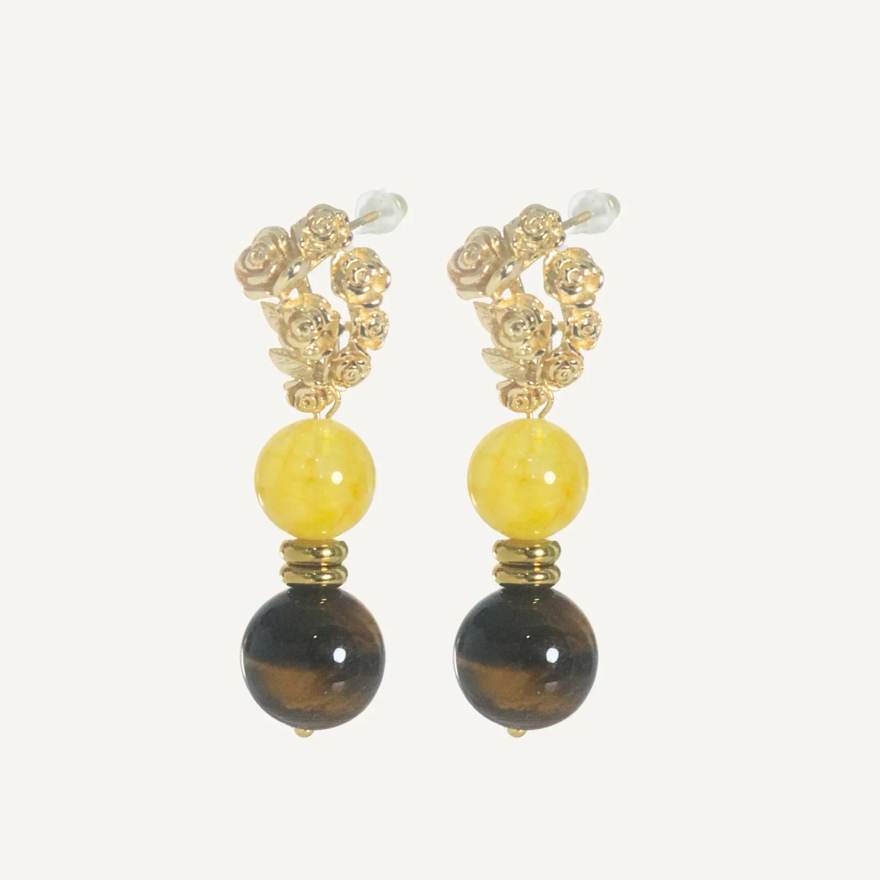 THE ANTECEDANT STORE | E - Fortune & Strength Flower Bouquet Earrings