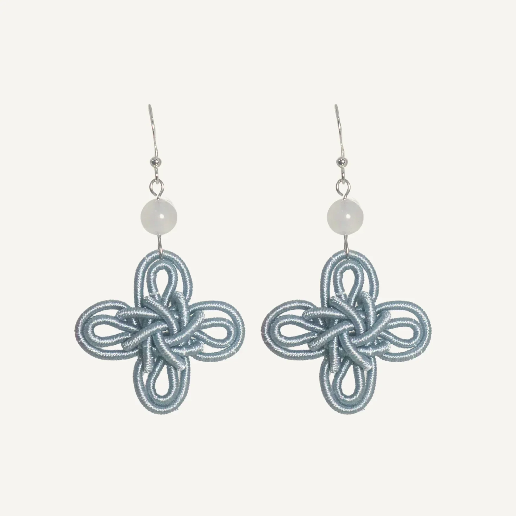 THE ANTECEDANT STORE | E - Silver Statement Auspicious Knot S1 (Blue)