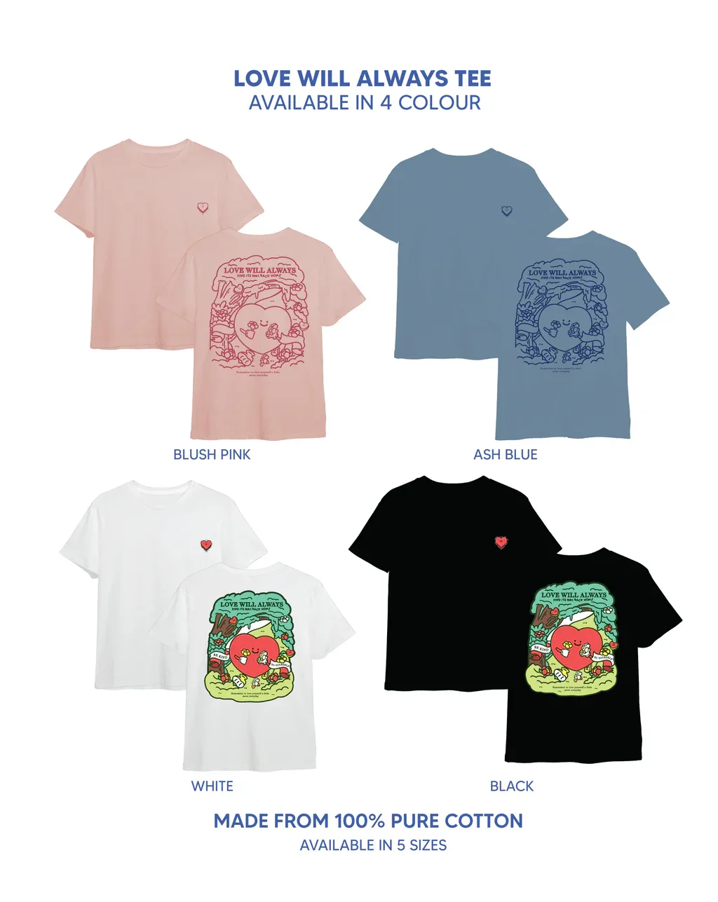 THE EVERYDAY CLUB | Love Always Tees - Image 5
