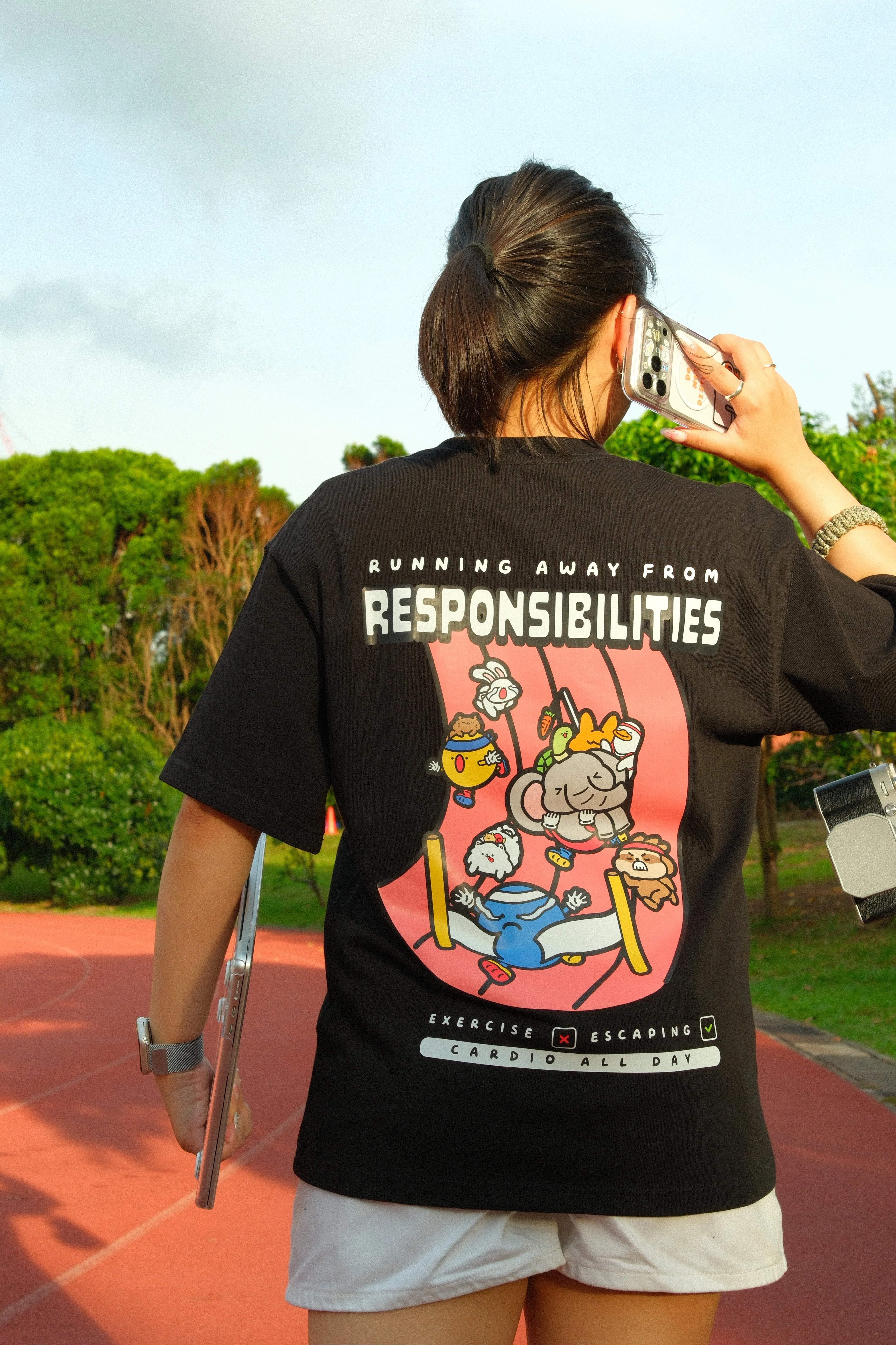 THE EVERYDAY CLUB | Running Away from Responsibilities Tee - Image 2