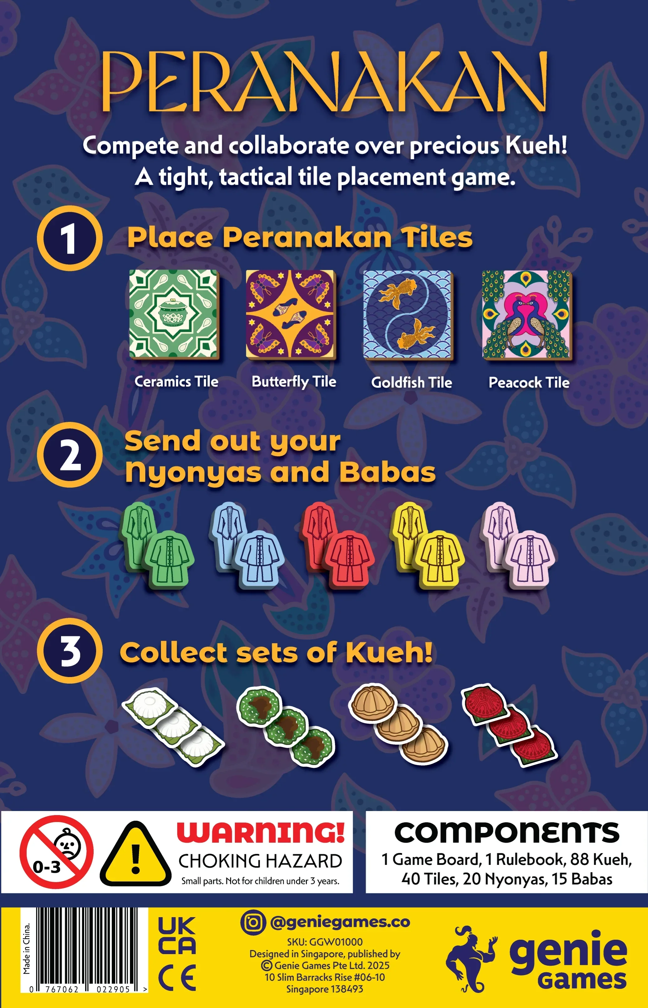 THE MIND CAFE | Peranakan Tiles & Tactics Game - Image 9