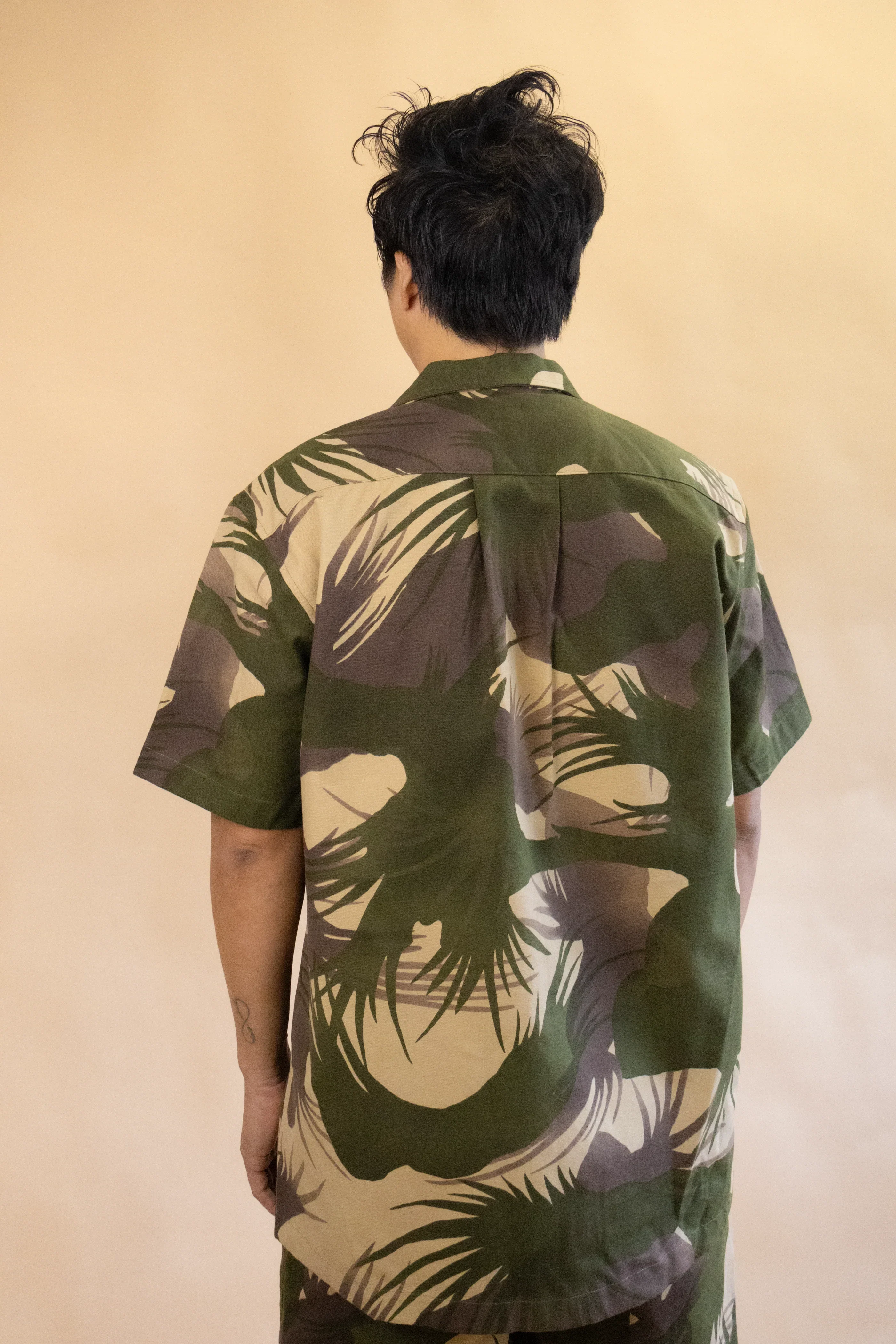 DUXTON | Tropical Camo Boxy Fit Shirt - Image 3