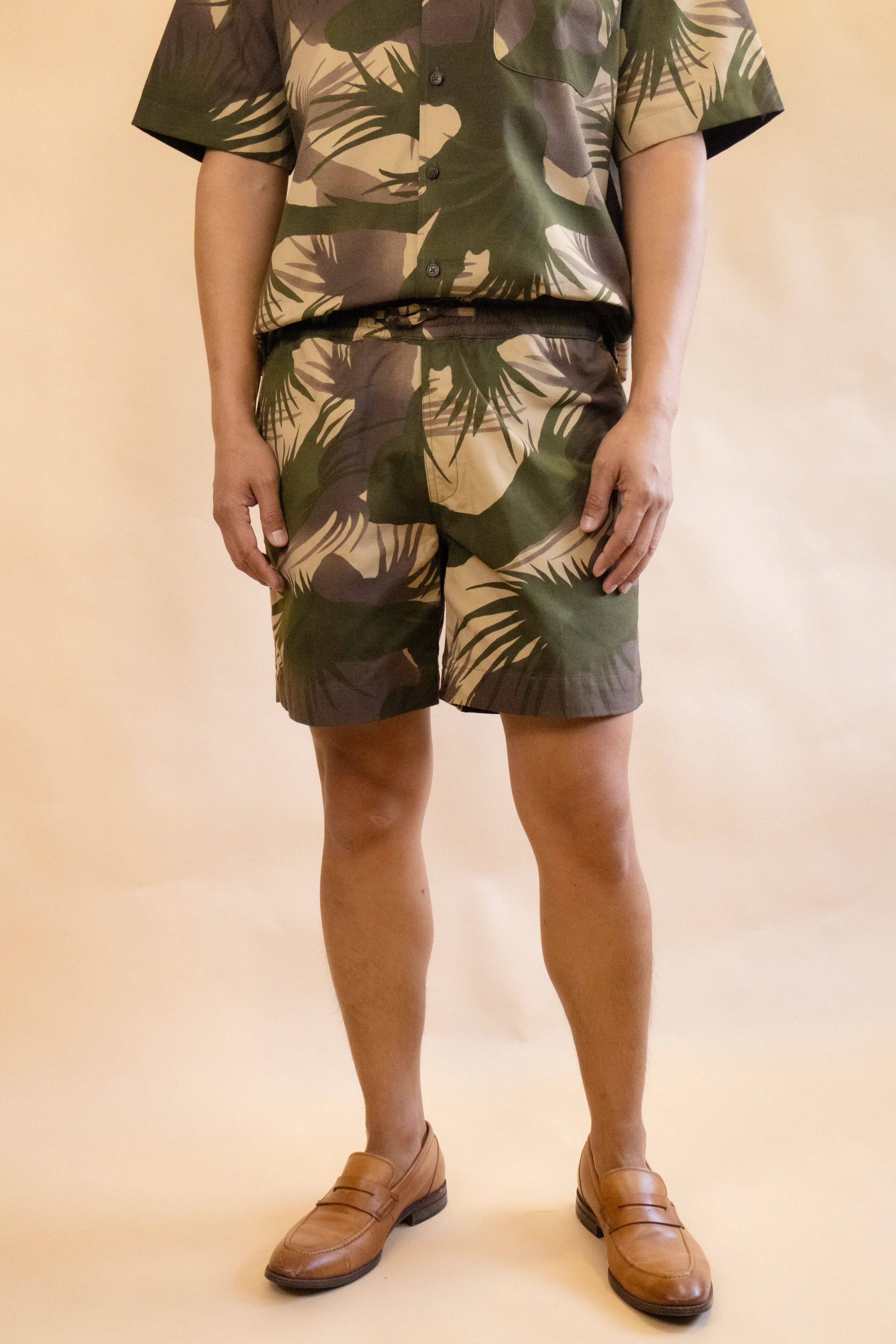 DUXTON | Tropical Camo Shorts - Image 2
