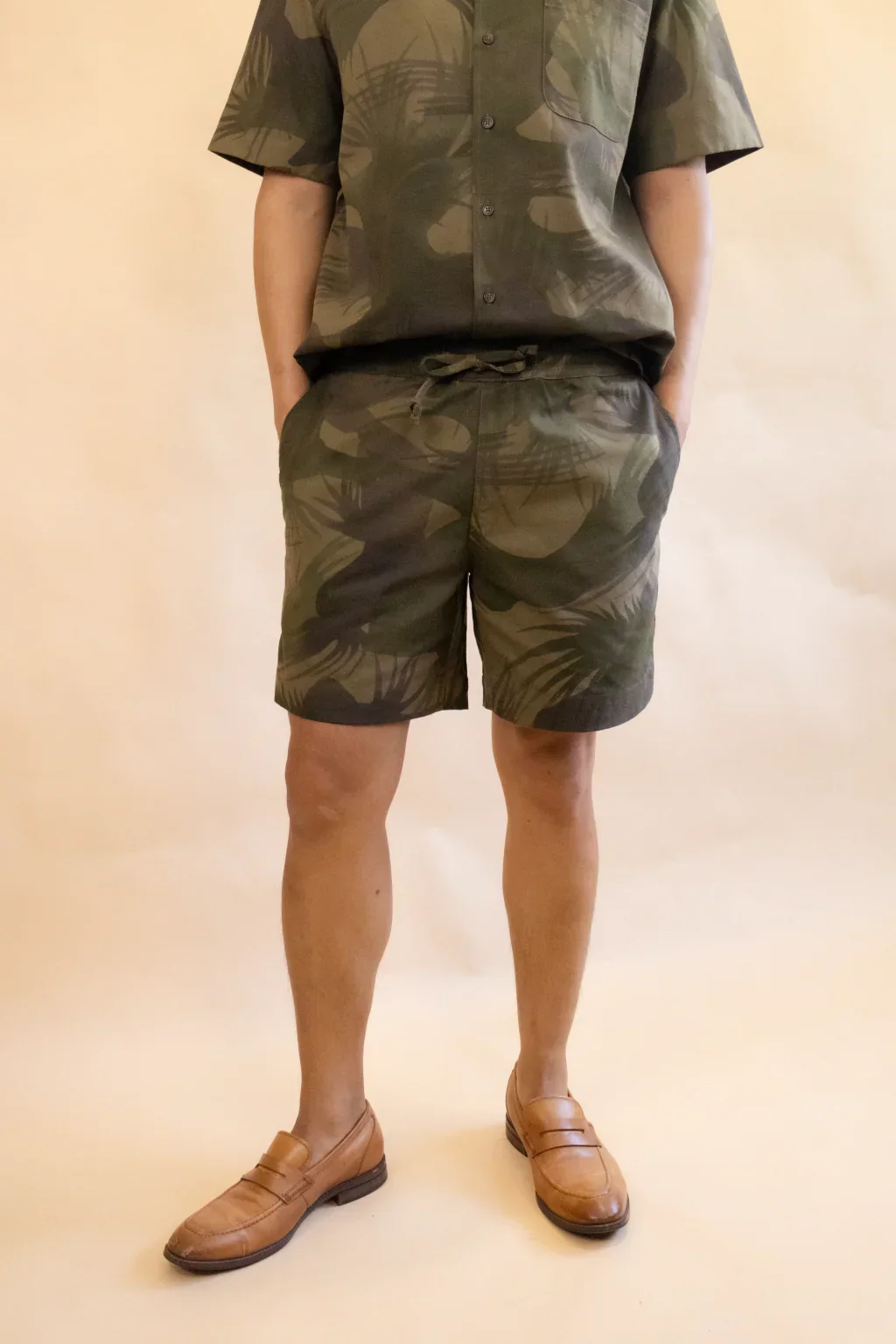 DUXTON | Tropical Camo Shorts - Image 3