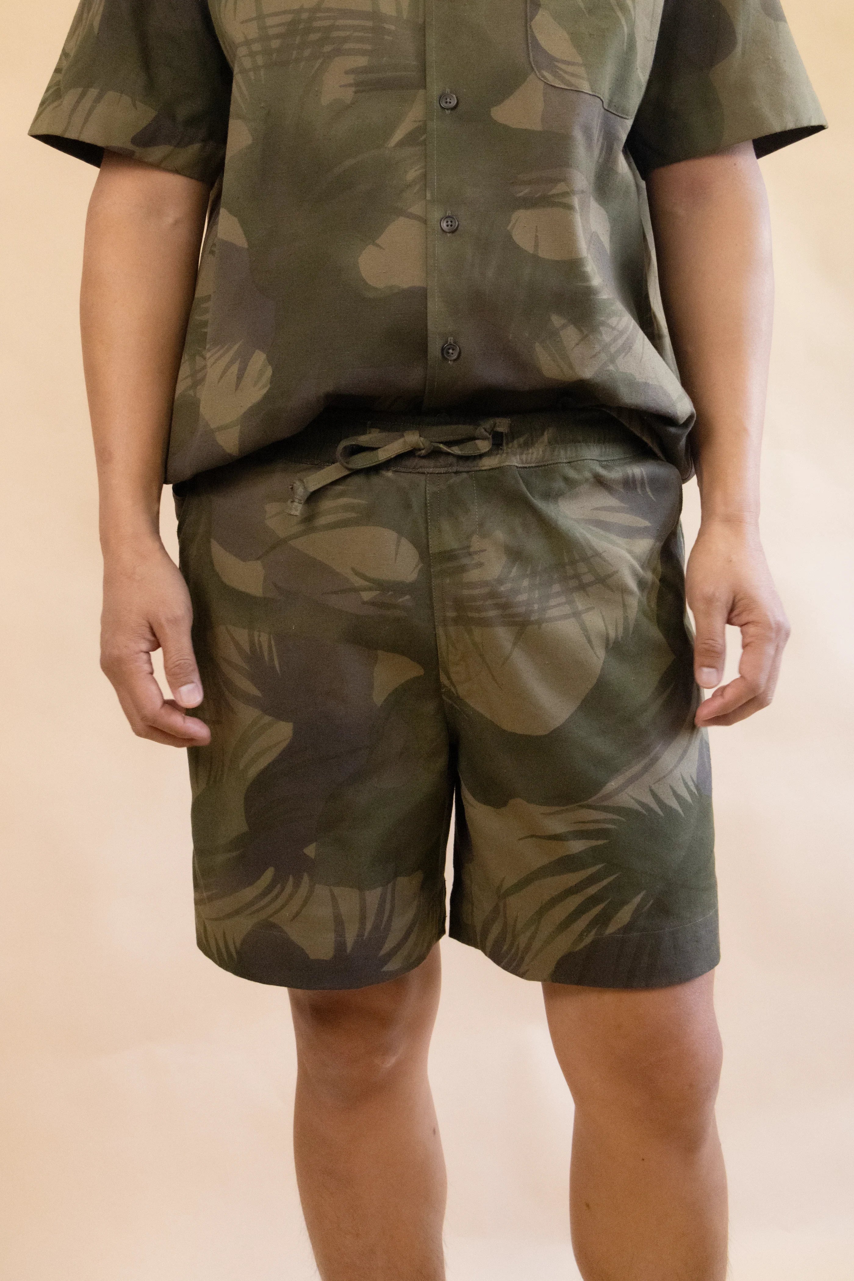 DUXTON | Tropical Camo Shorts - Image 4