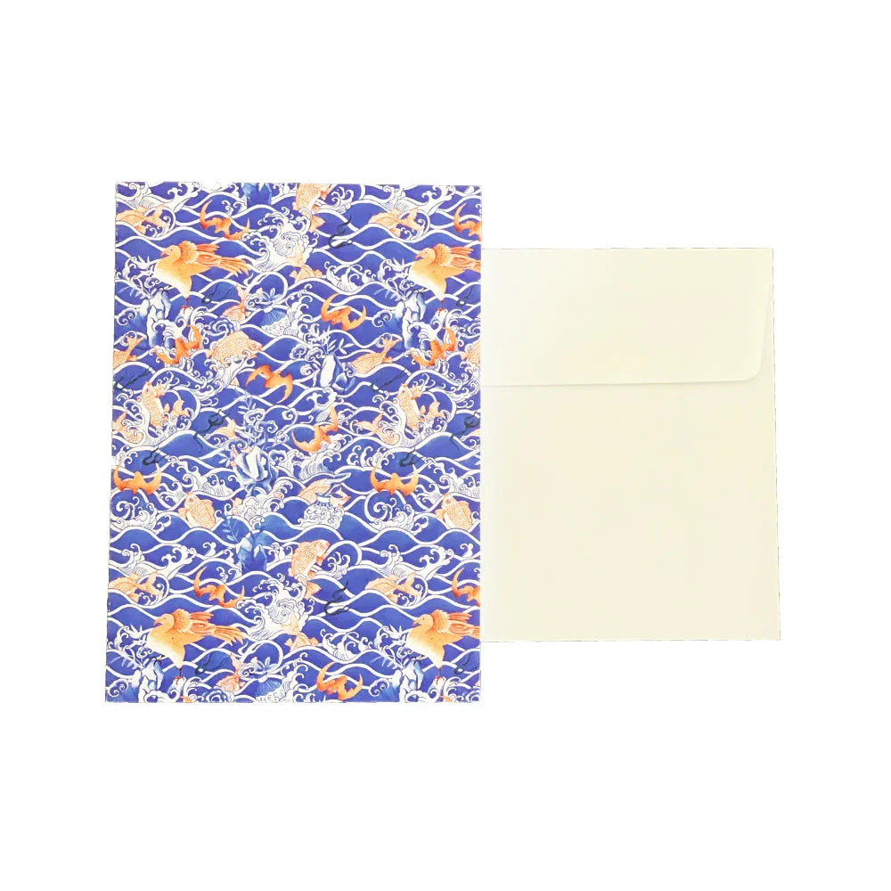 SINGLAPA | Waves (Oriental) Greeting Card - Image 3