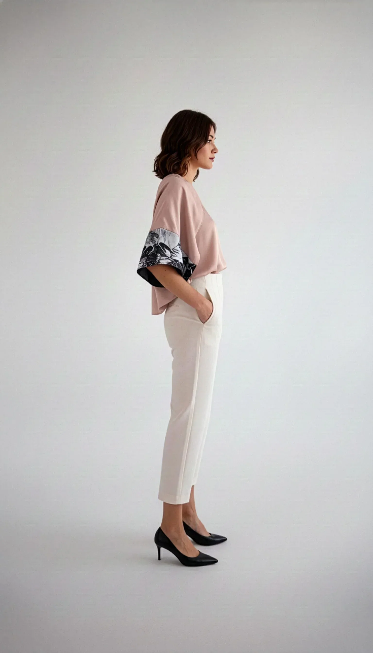 WOLF & BYRD | Blush Tides Blouse - Image 3