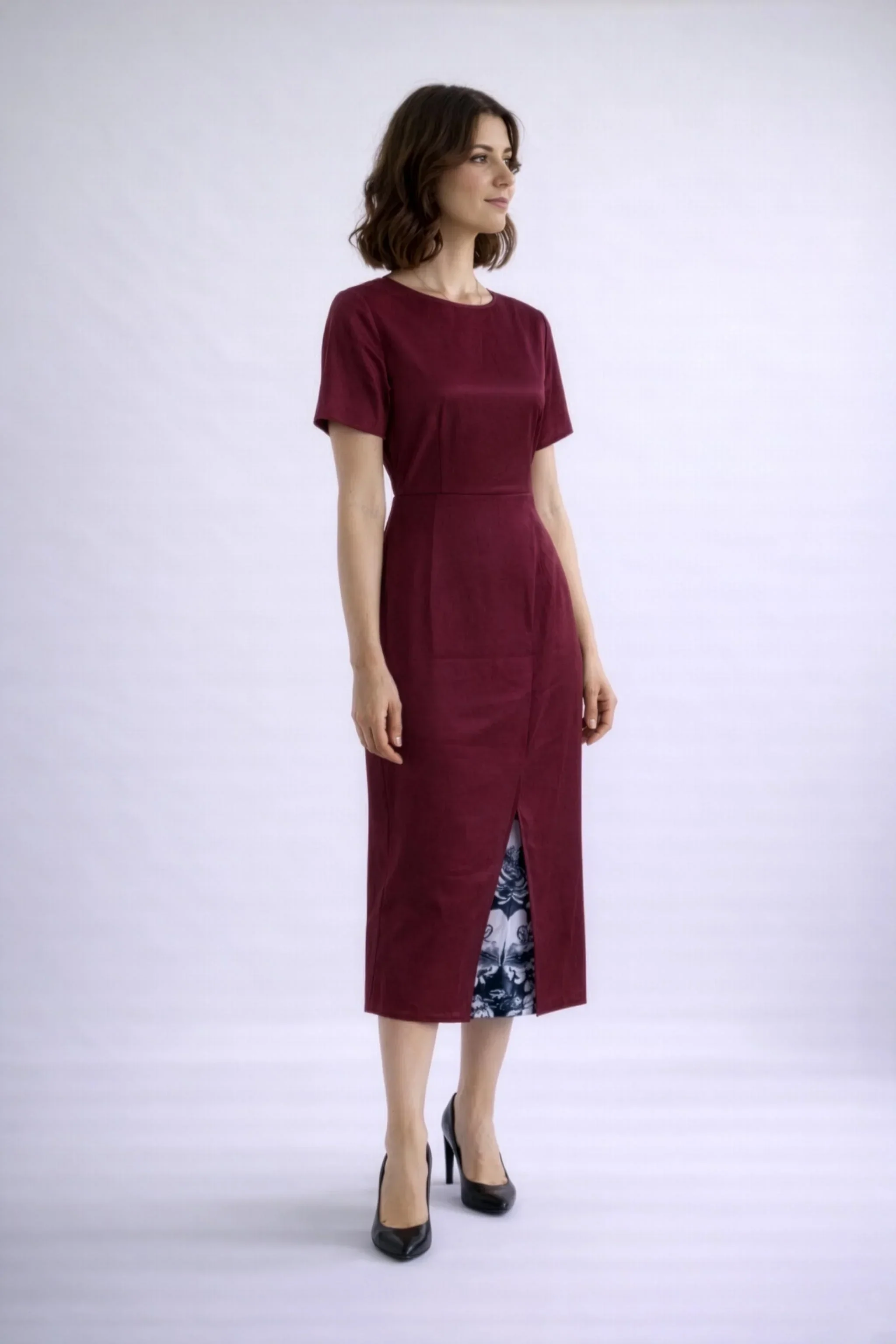WOLF & BYRD | Crimson Echo Dress - Image 2