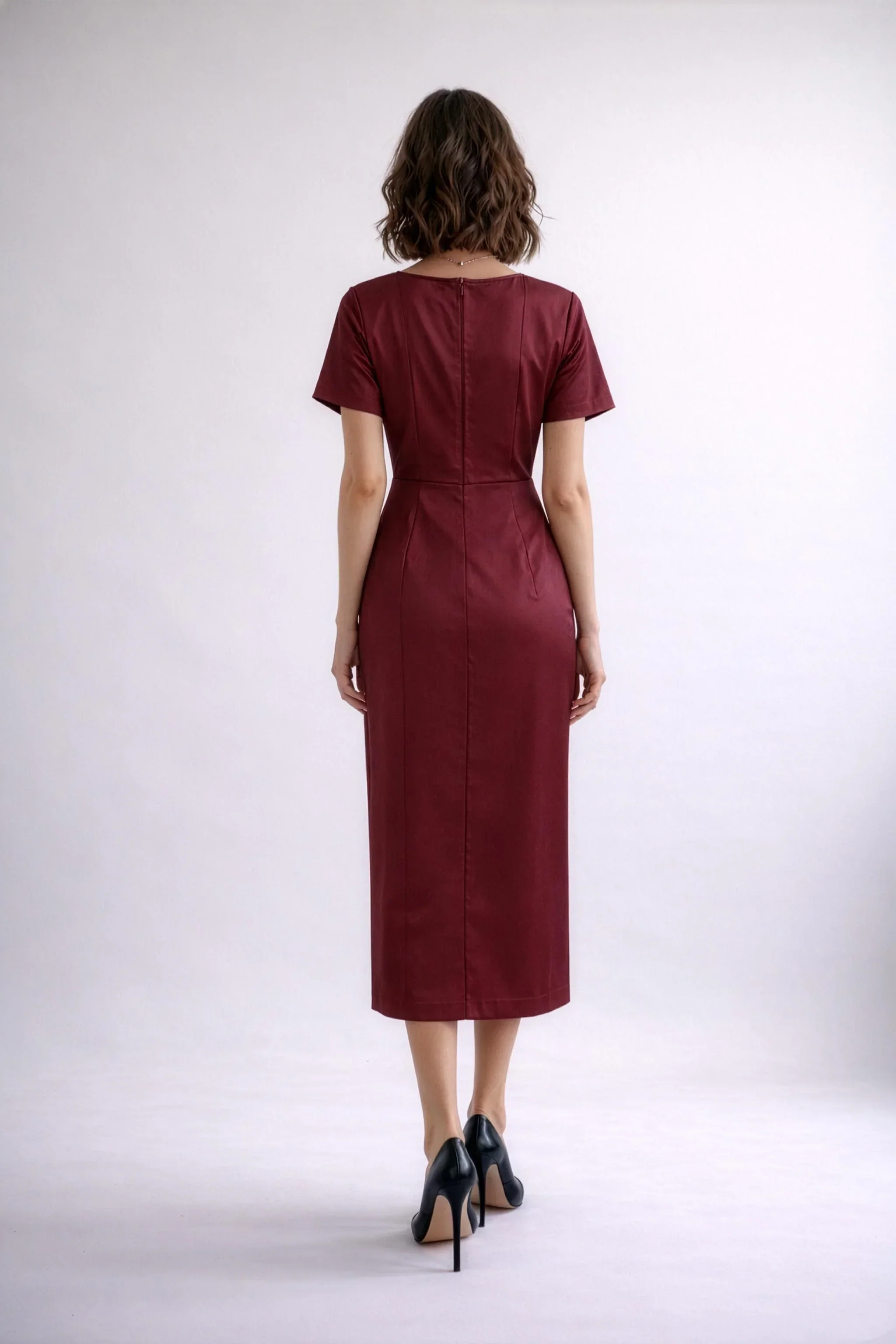 WOLF & BYRD | Crimson Echo Dress - Image 3