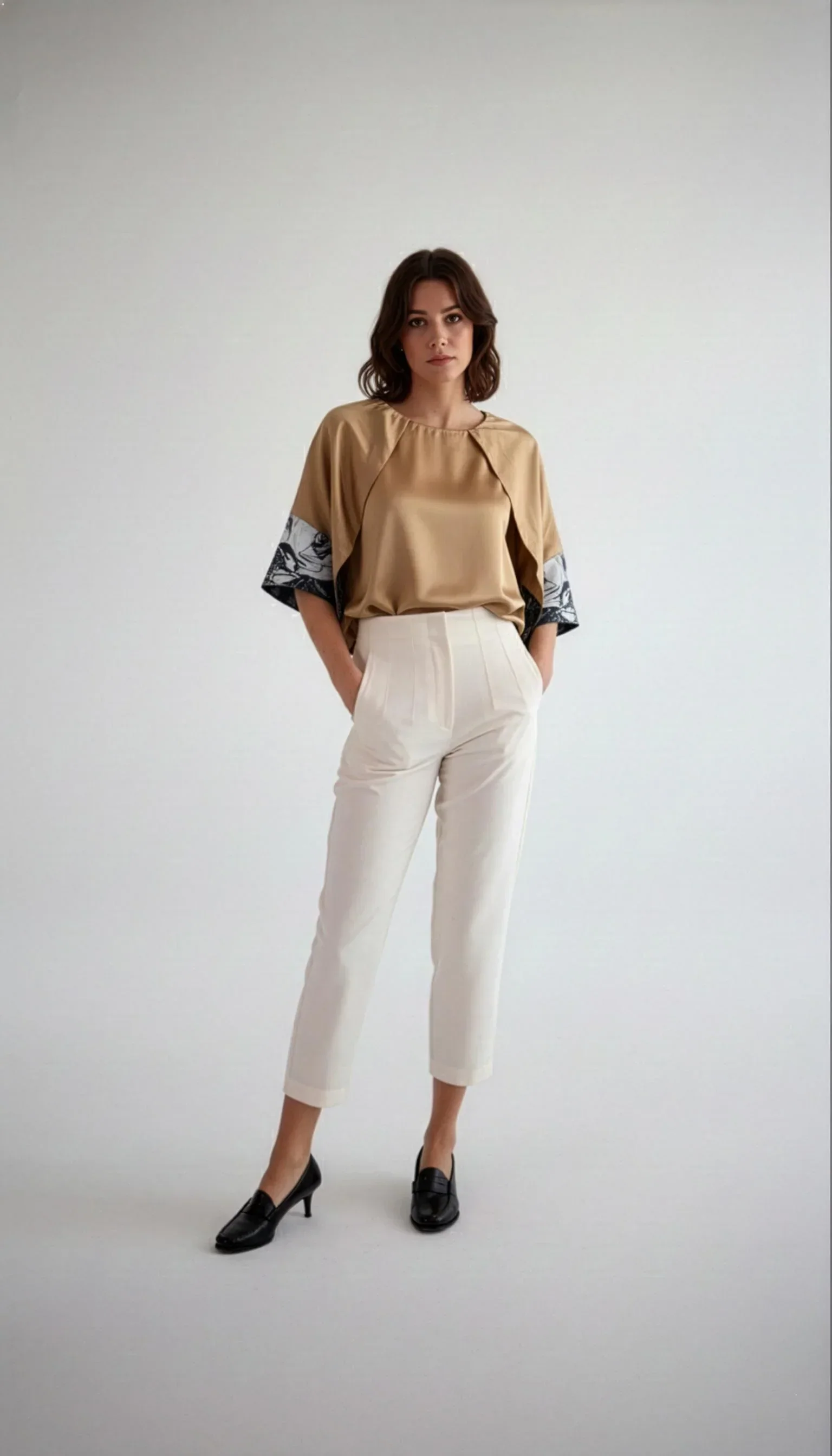 WOLF & BYRD | Gilded Flow Blouse