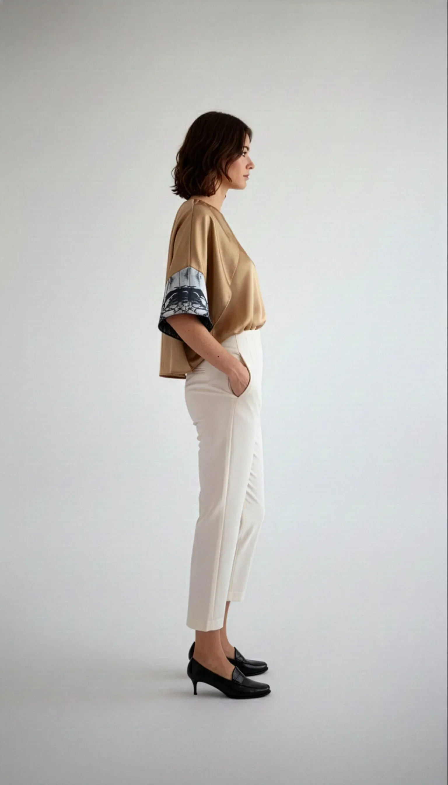 WOLF & BYRD | Gilded Flow Blouse - Image 3