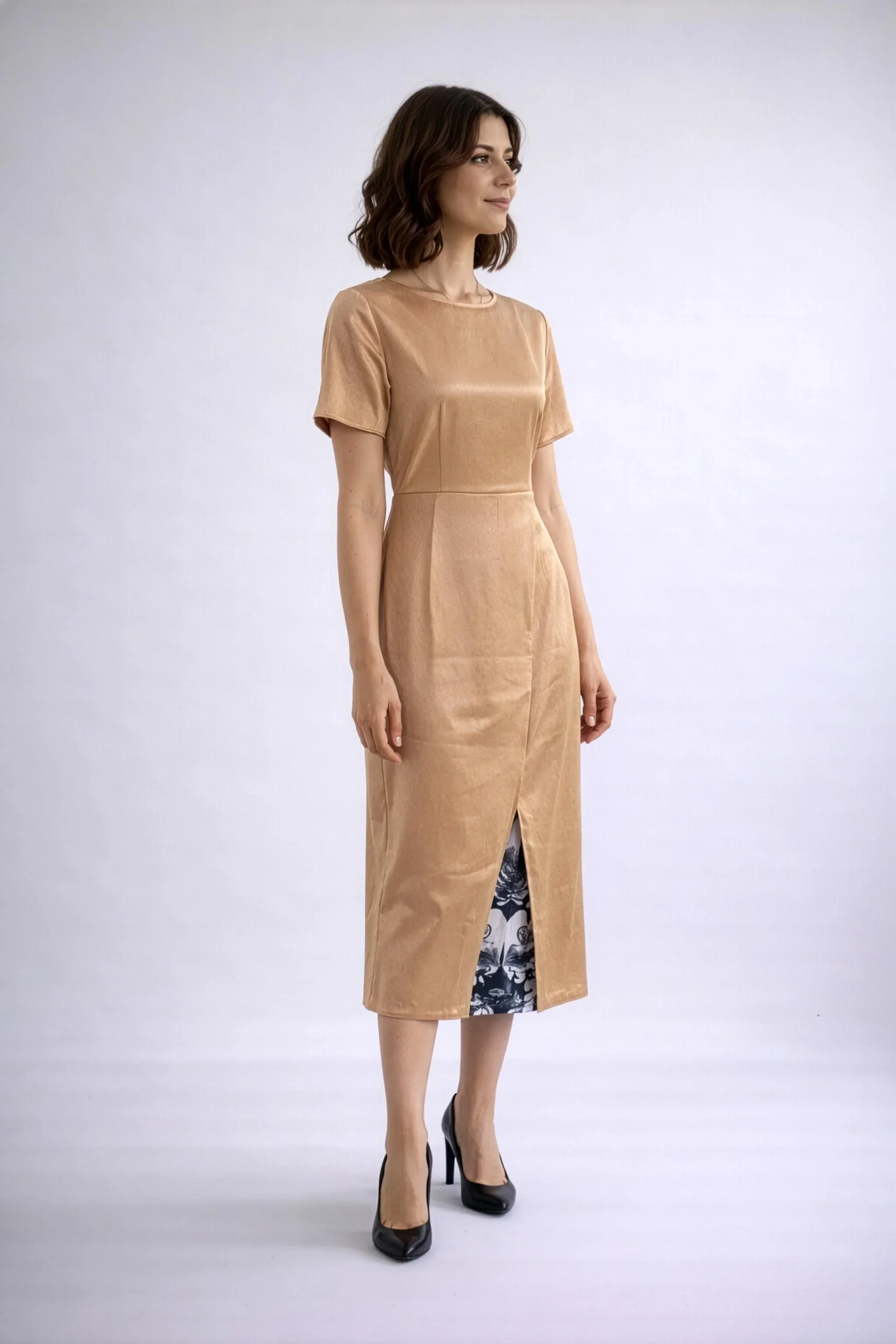 WOLF & BYRD | Golden Current Dress - Image 2