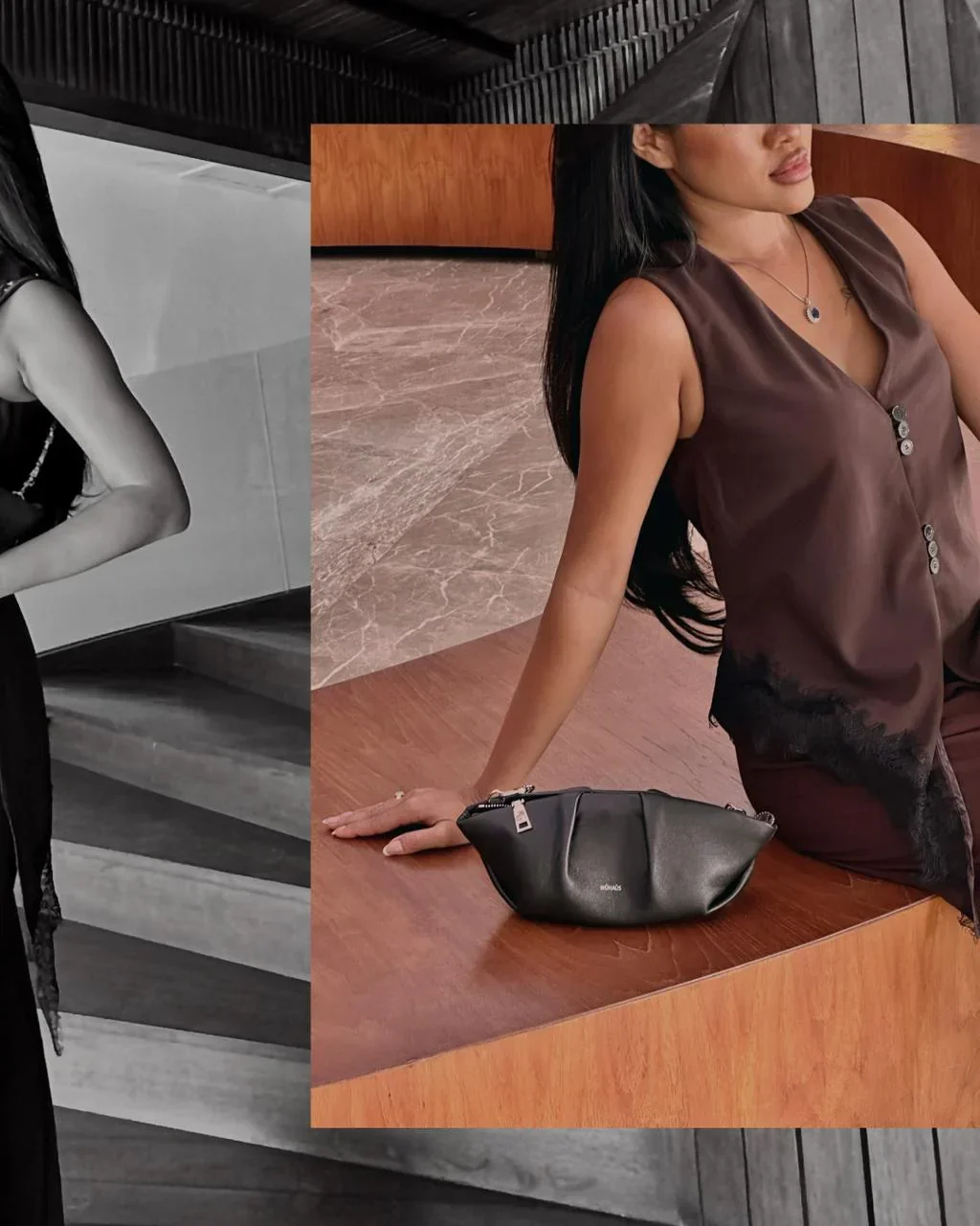 WU HAUS | Mori Leather Clutch - Image 2