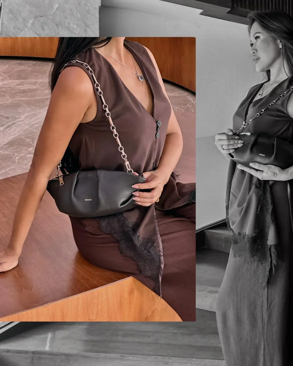 WU HAUS | Mori Leather Clutch - Image 3