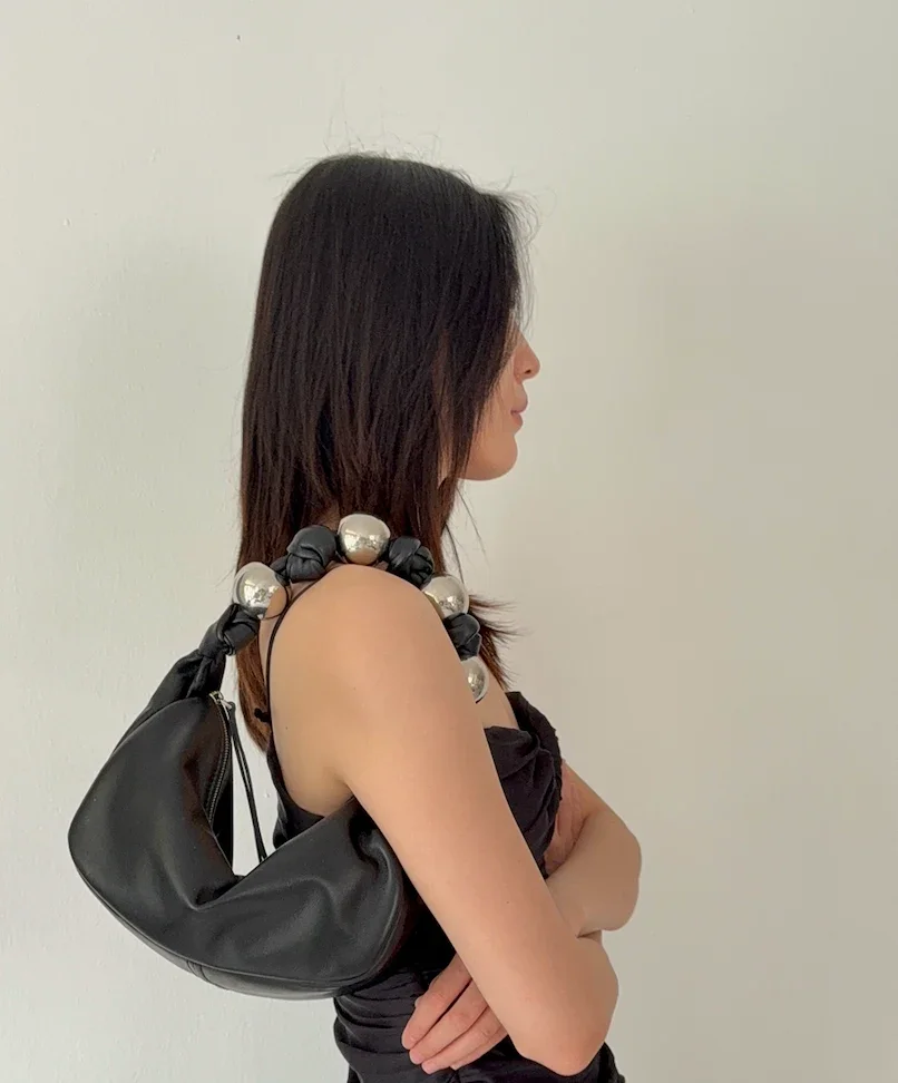 WU HAUS | Orba Lamb Leather Handbag - Image 7