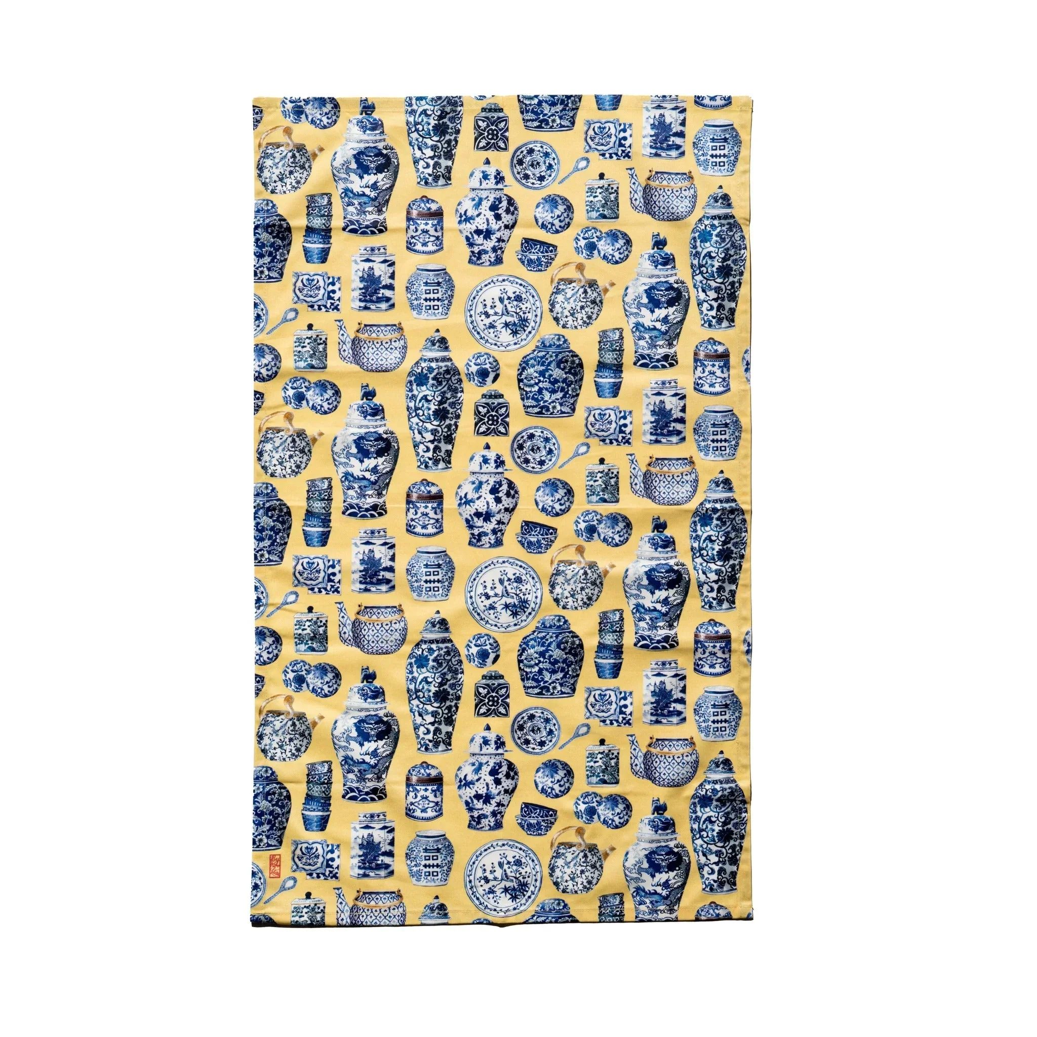 SINGLAPA | Yellow Porcelain Tea Towel